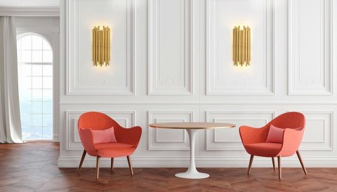Moosee MOOSEE lampa ścienna TUBO złota