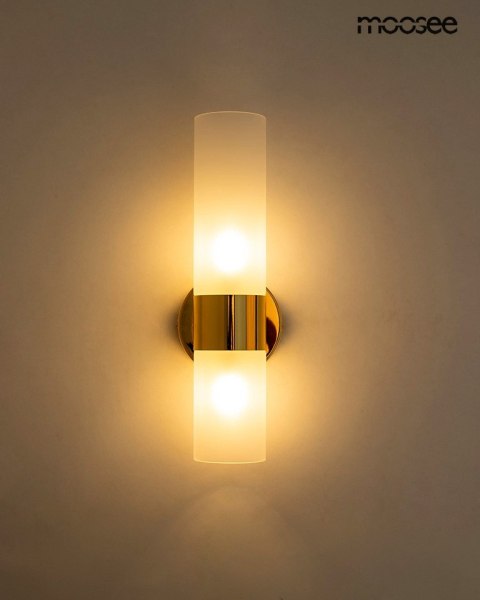 Moosee MOOSEE lampa ścienna TUBS złota
