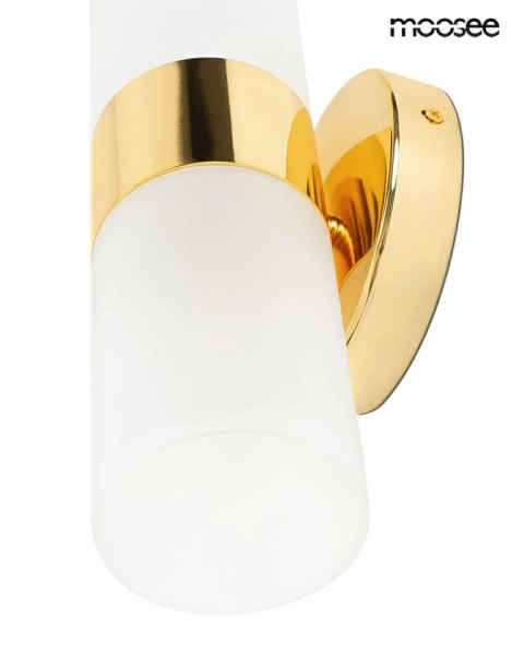 Moosee MOOSEE lampa ścienna TUBS złota