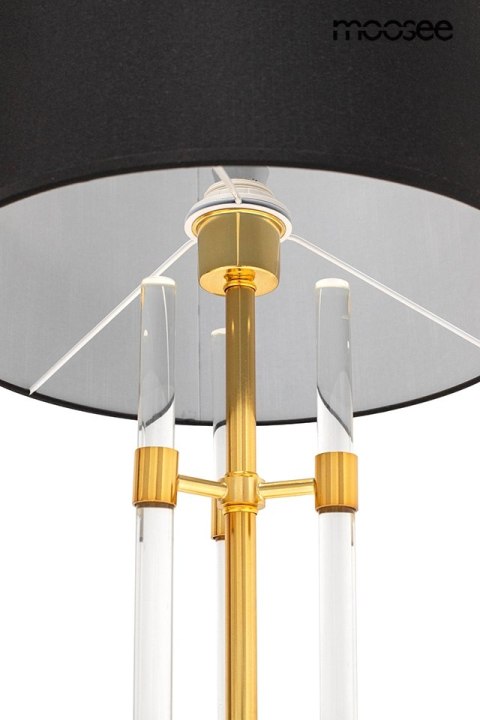 Moosee MOOSEE lampa stołowa MOXY złota / czarna