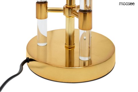 Moosee MOOSEE lampa stołowa MOXY złota / czarna