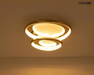 Moosee MOOSEE lampa sufitowa / plafon CELL 2 złota