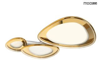 Moosee MOOSEE lampa sufitowa / plafon CELL 3 złota