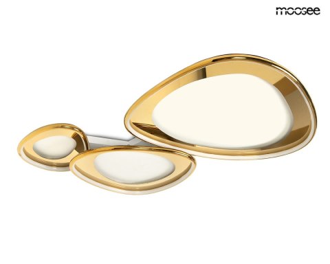 Moosee MOOSEE lampa sufitowa / plafon CELL 3 złota