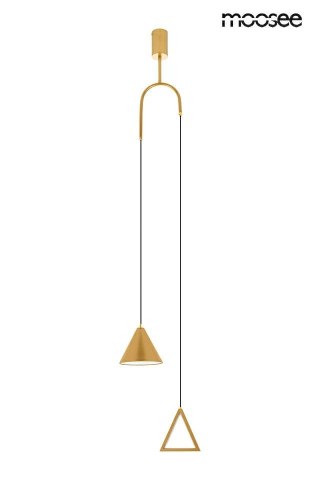 Moosee MOOSEE lampa wisząca ACUSTICA złota