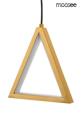 Moosee MOOSEE lampa wisząca ACUSTICA złota