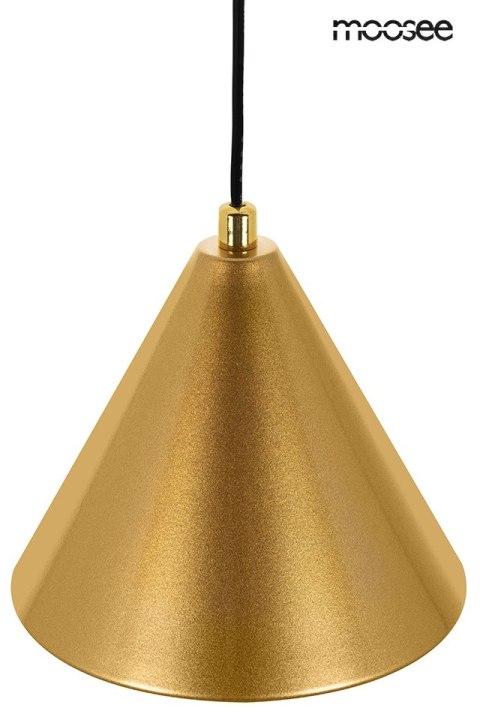 Moosee MOOSEE lampa wisząca ACUSTICA złota