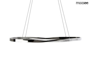 Moosee MOOSEE lampa wisząca ANILLO 120 czarny chrom