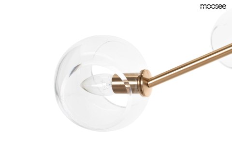 Moosee MOOSEE lampa wisząca AURA 6 złota