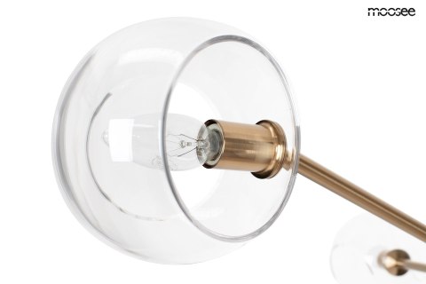 Moosee MOOSEE lampa wisząca AURA 6 złota