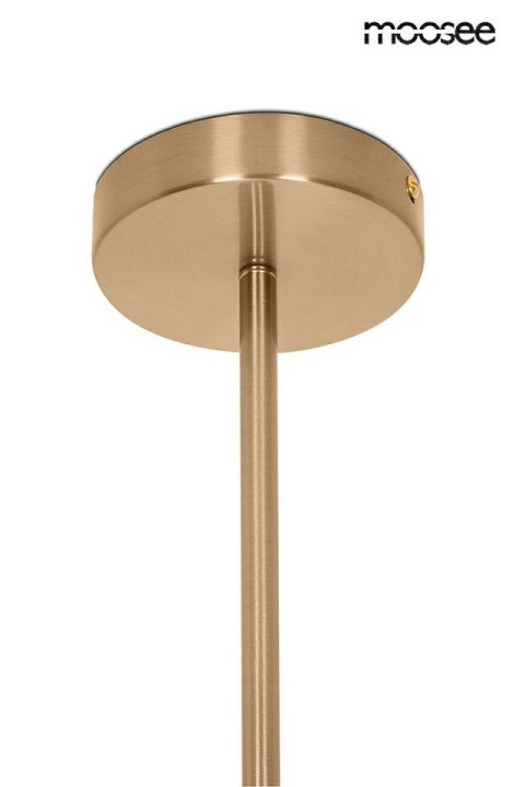 Moosee MOOSEE lampa wisząca AURA 6 złota