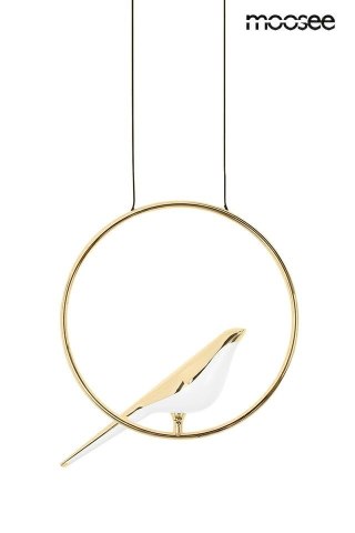 Moosee MOOSEE lampa wisząca BIRD złota