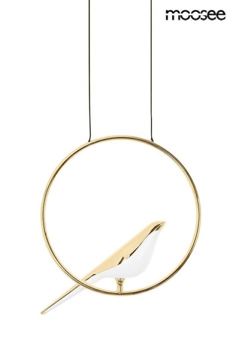 Moosee MOOSEE lampa wisząca BIRD złota