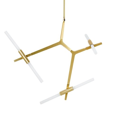 Moosee MOOSEE lampa wisząca CANDELABR 6 złota