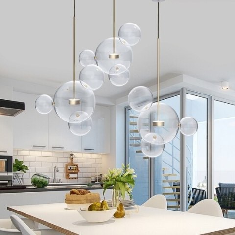 Moosee MOOSEE lampa wisząca CAPRI LINE 3 złota