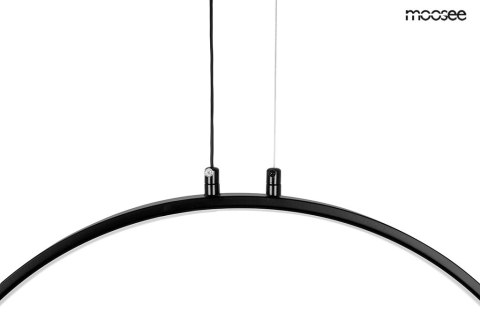 Moosee MOOSEE lampa wisząca CIRCULO SIX czarna