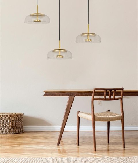 Moosee MOOSEE lampa wisząca EDEN złota