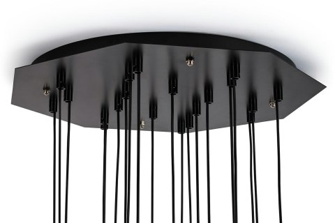 Moosee MOOSEE lampa wisząca FLUSSO 20 czarna