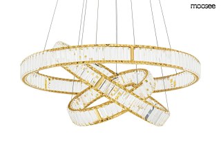 Moosee MOOSEE lampa wisząca LIBERTY TRIPLES złota