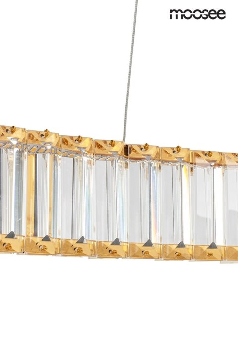 Moosee MOOSEE lampa wisząca LIBERTY TRIPLES złota