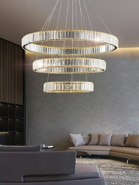 Moosee MOOSEE lampa wisząca LIBERTY TRIPLES złota