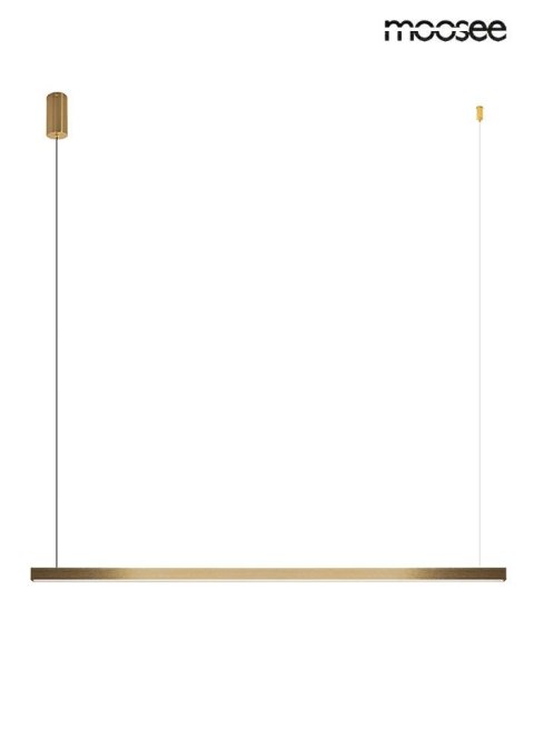 Moosee MOOSEE lampa wisząca LINUS 100 złota