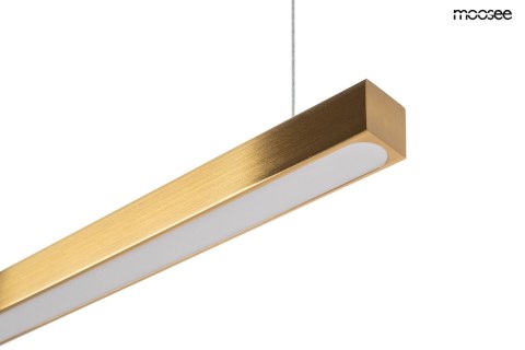 Moosee MOOSEE lampa wisząca LINUS 100 złota