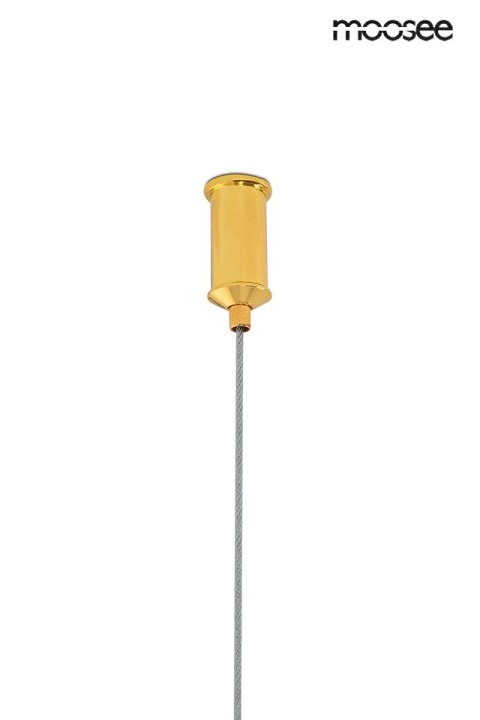 Moosee MOOSEE lampa wisząca LINUS 100 złota
