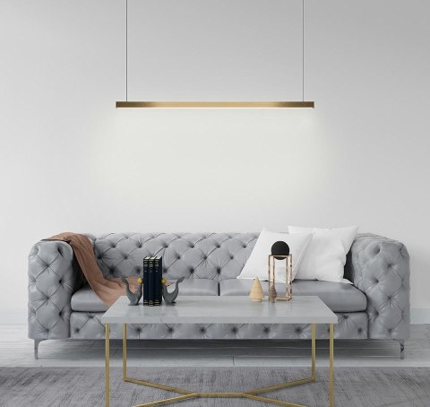 Moosee MOOSEE lampa wisząca LINUS 100 złota