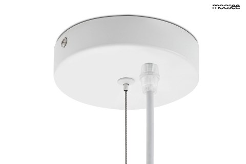 Moosee MOOSEE lampa wisząca NEST 60 biała