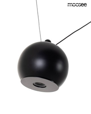 Moosee MOOSEE lampa wisząca OCTO 3 czarna