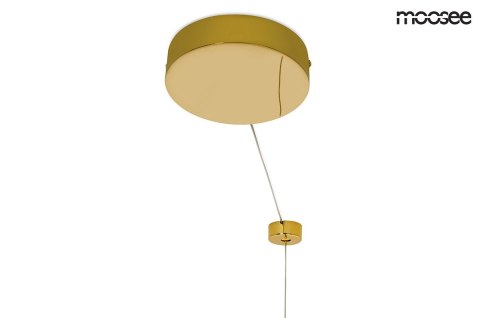 Moosee MOOSEE lampa wisząca RING LUXURY 110 złota