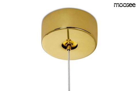 Moosee MOOSEE lampa wisząca RING LUXURY 110 złota