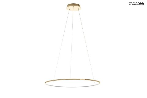 Moosee MOOSEE lampa wisząca RING SLIM 60 złota