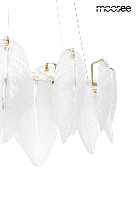 Moosee MOOSEE lampa wisząca ROCH 100 złota