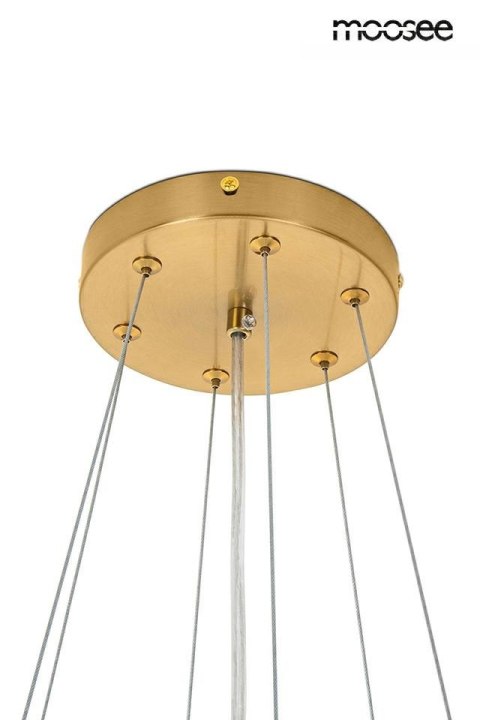 Moosee MOOSEE lampa wisząca ROCH 100 złota