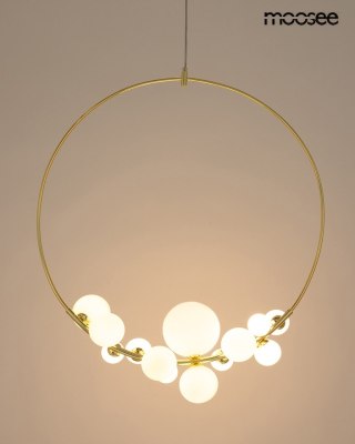 Moosee MOOSEE lampa wisząca ROCIO złota