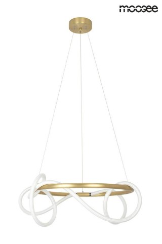 Moosee MOOSEE lampa wisząca SERPIENTE 60 złota