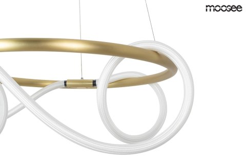Moosee MOOSEE lampa wisząca SERPIENTE 60 złota