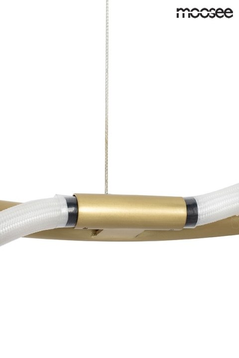 Moosee MOOSEE lampa wisząca SERPIENTE 60 złota