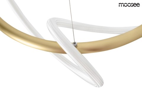 Moosee MOOSEE lampa wisząca SERPIENTE 60 złota