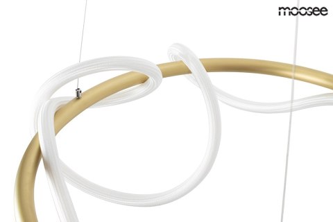 Moosee MOOSEE lampa wisząca SERPIENTE 60 złota