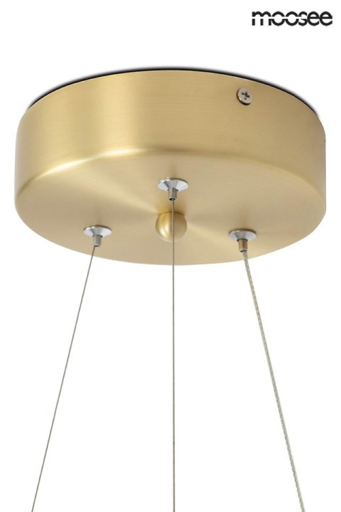 Moosee MOOSEE lampa wisząca SERPIENTE 60 złota