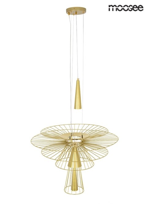 Moosee MOOSEE lampa wisząca SESTO złota