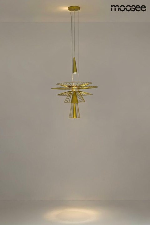Moosee MOOSEE lampa wisząca SESTO złota