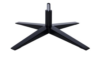 King Home Noga i uchwyt fotel EGG SZEROKI BLACK - stal lakierowana na czarno