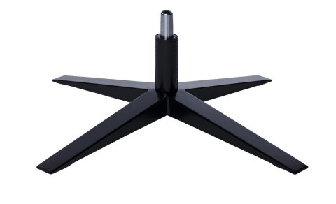 King Home Noga i uchwyt fotel EGG SZEROKI BLACK - stal lakierowana na czarno