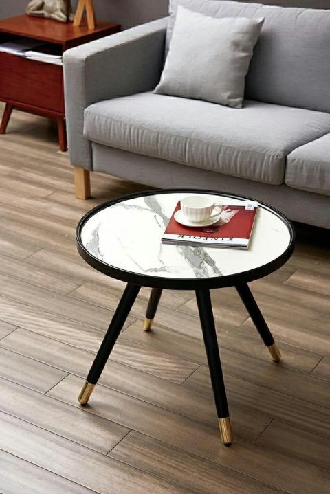 King Home Stolik PADRINO 60 biały
