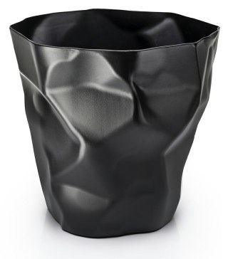 King Home Kosz na śmieci PLAST czarny