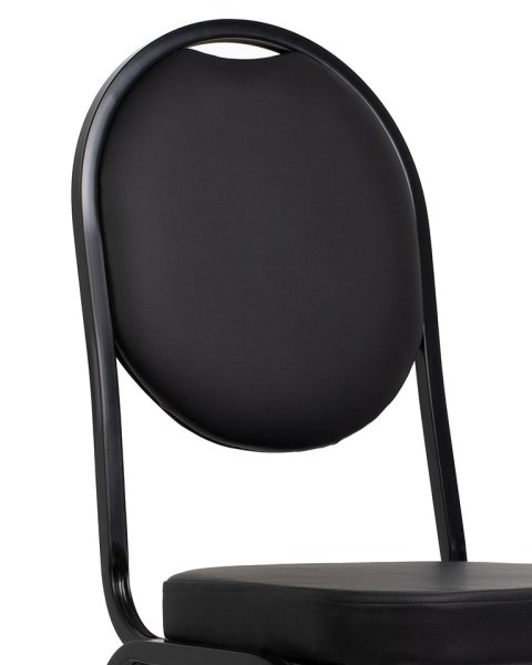 King Home Krzesło bankietowe / konferencyjne HEBE czarne